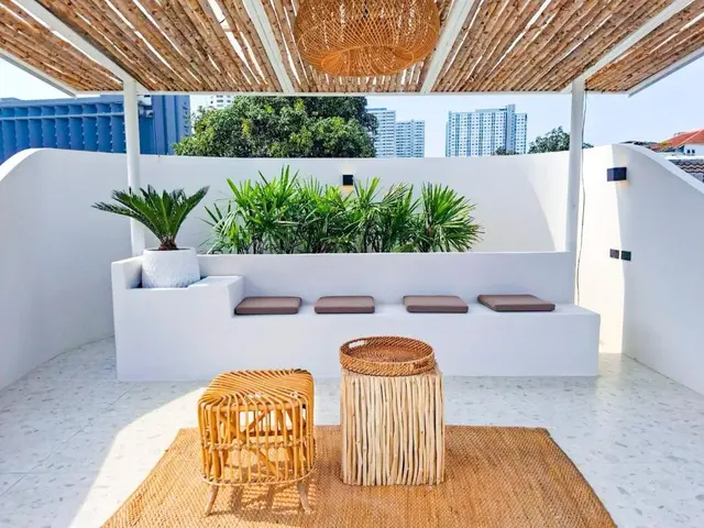 White Villa - Living Area