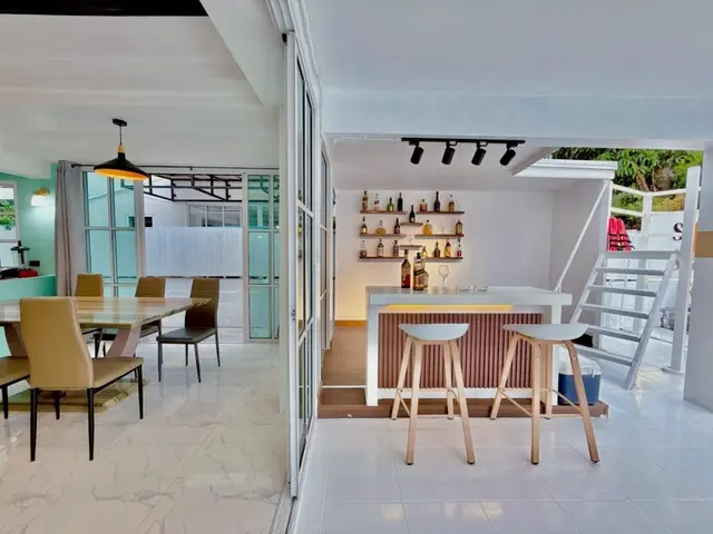 Summer Season - Pool Area View