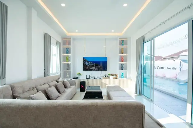 Je taime เฌอแตม - Living Area