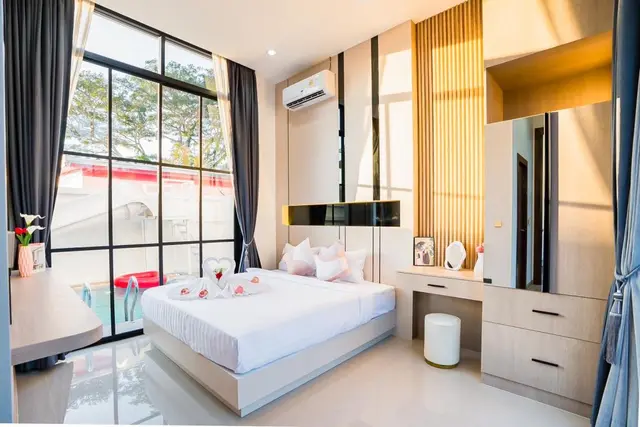 Castle House Poolvilla - Living Area