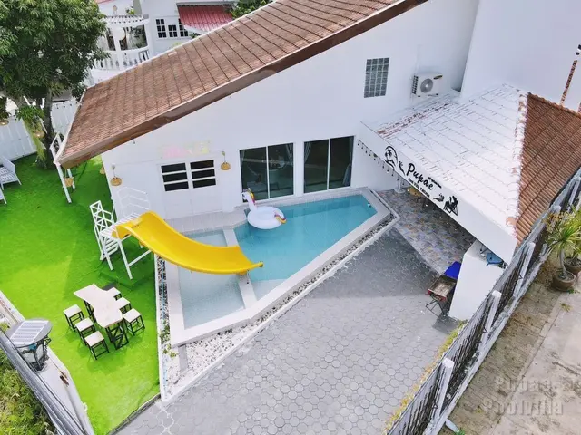 Pupae Jomtien 7 - Pool Area View