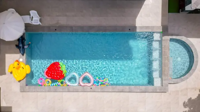 Level Five - Pool Area View