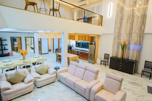 Sky Blue - Pool Area View