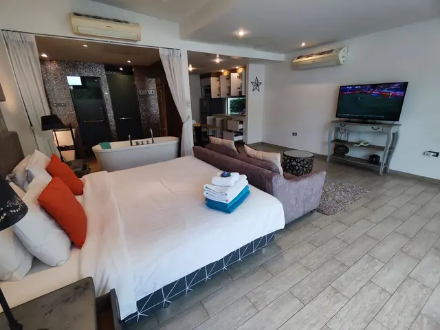 ดีลักซ์ จากุชชี่ พูลวิลล่า - Living Area