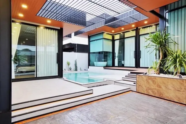 The Kompletia Sattahip 2 - Pool Area View