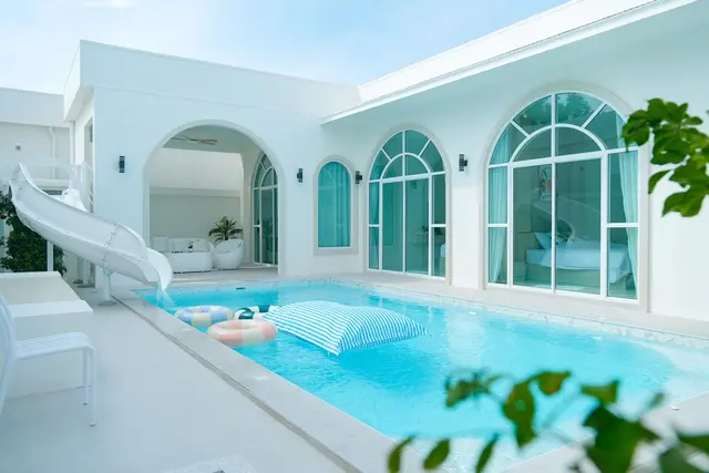 White Heaven - Pool Area View