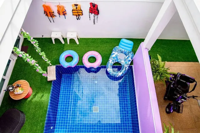 Wave - Pool Area View