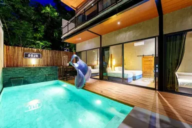 Dojo 7 นอน 7 ห้องน้ำ - Pool Area View