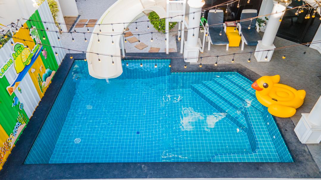 Lemon Beach - Pool Area View