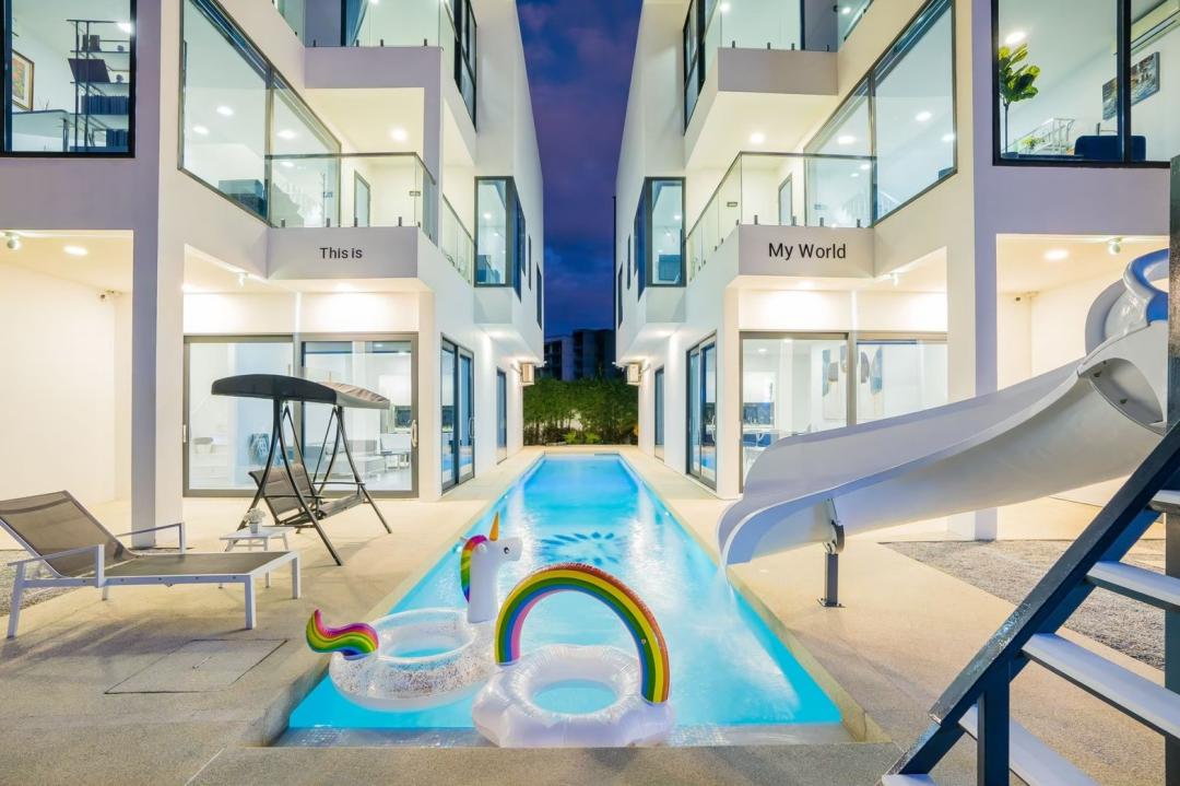 My World - Pool Area View