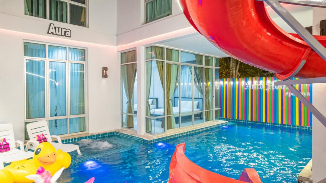 Aura House - Pool Area View