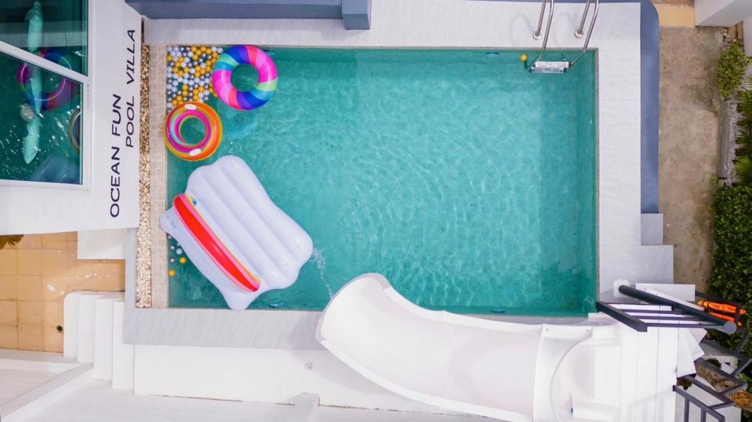 Ocean Fun - Pool Area View