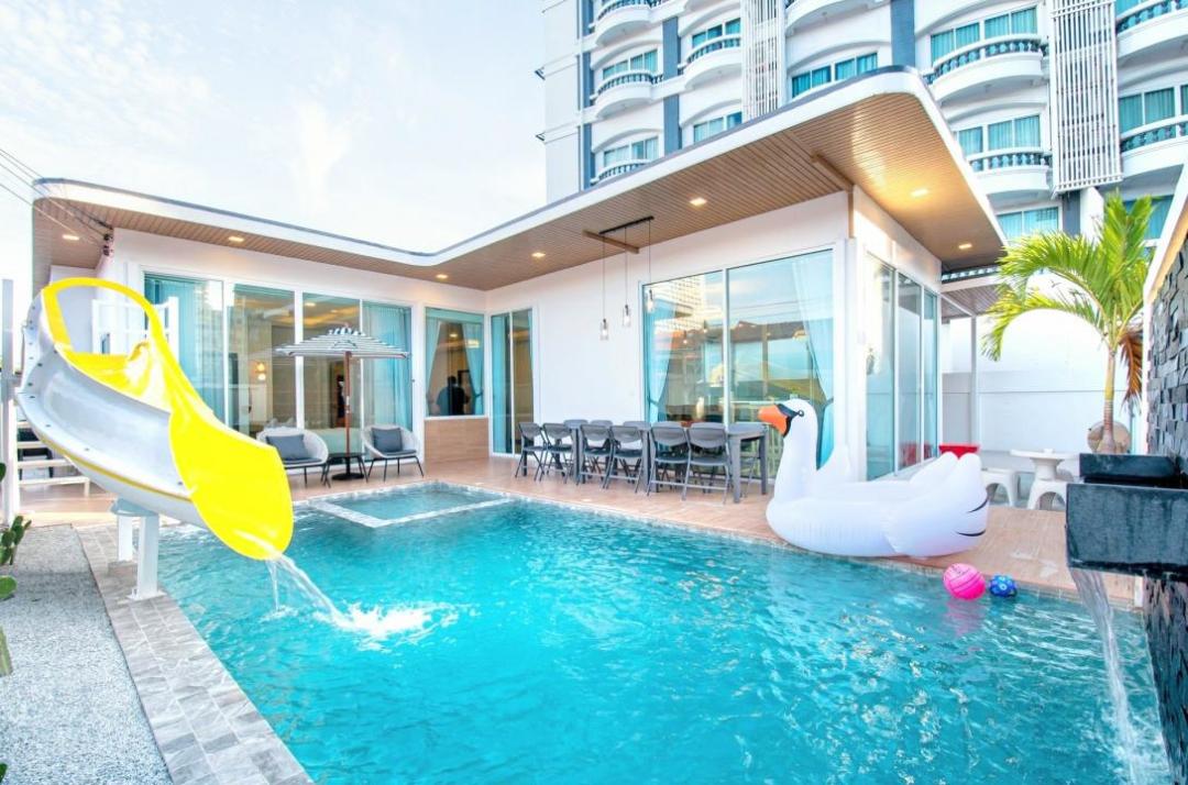 One Point - Pool Area View