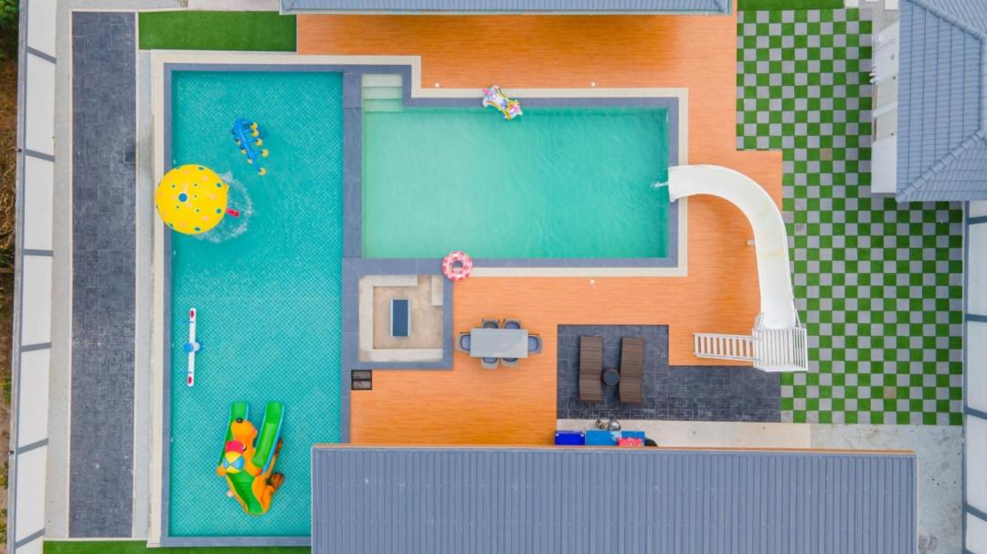 Space - Pool Area View