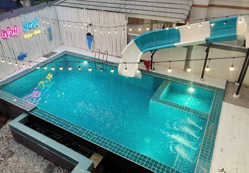 White Sand - Pool Area View