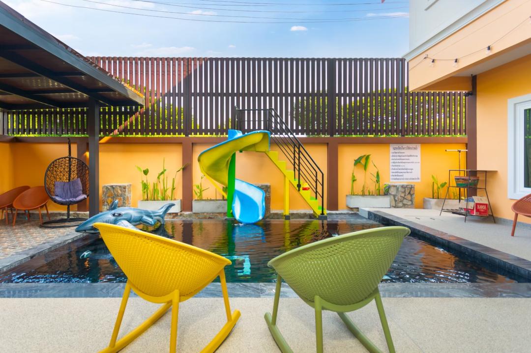 บ้าน 99 - Pool Area View